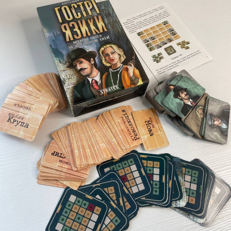 Настільна гра "Гострі язики" Strateg 30951