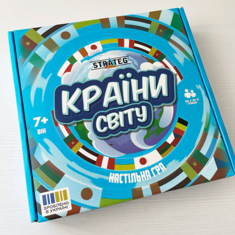 Настільна гра 30952 "Країни світу" STRATEG