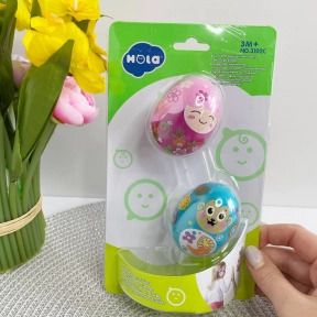 Брязкальце Hola Toys Яйця в ассорт. (3102C)