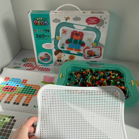 Дитяча пластикова мозаїка, 360 ел