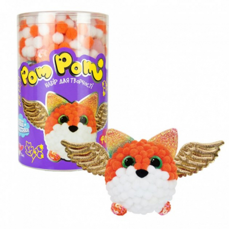Набір для творчості  Pom pom Фоксі 32017 Strateg