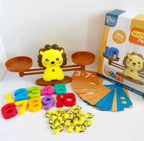 Настольная игра Весы математические Лев, Fun Game, 32846