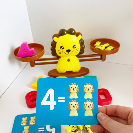 Настільна гра Ваги математичні Лев, Fun Game, 32846