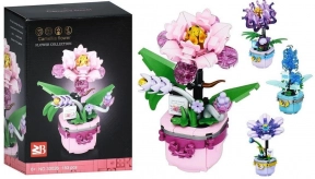 Конструктор Цветок в горшке на 152 детали, 4 вида 33024-5-6-7