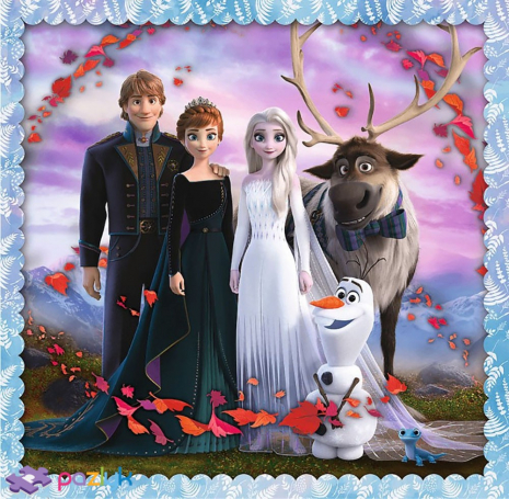 Пазли 3 в 1 "Магічні історії" Дісней Крижане серце 2/ 34853 Trefl