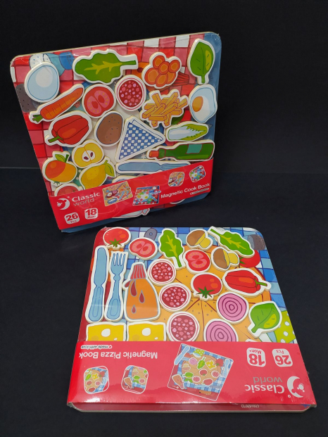 Двостороння магнітна гра Піца Classic World