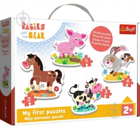 Пазли - Baby classic - 36127 На фермі, Trefl