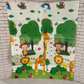 Килимок ігровий дитячий 2-х сторонній EVA 180х150х0.8см в сумці