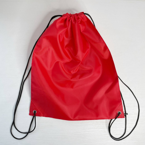 Рюкзак-мішок червоний 42х33 см CYM-01