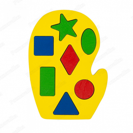 Дерев'яна гра Чарівні рукавички Познавалка 3800100 Poznavalka