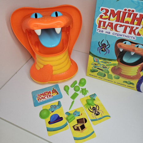 Детская настольная развлекательная игра Змеиная ловушка 4FUN Game Club 38265