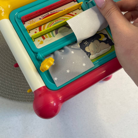 Музичний куб звуки, мелодії, пальчикові ігри, сортер, поп-іт 3860