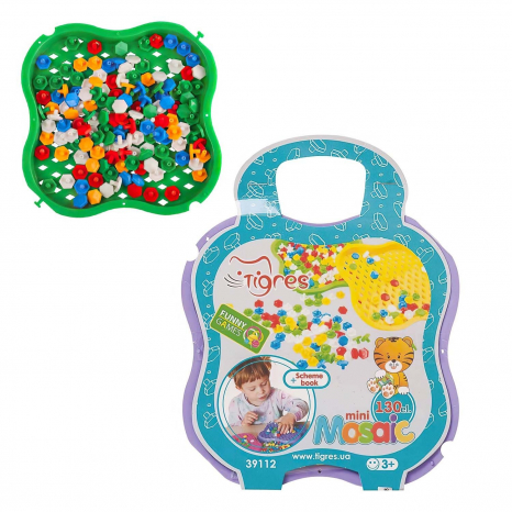 Гра розвиваюча "Мозаїка" міні, Tigres. 39112