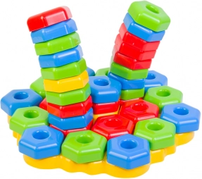 Мозаика для самых маленьких "Игропазлы SUPER" (39 дет), Tigres, 39315