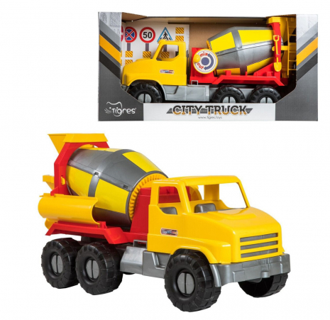Дитяча іграшка Бетонозмішувач City Truck 39365 Tigres