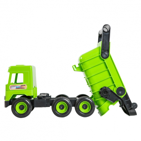 Авто "Middle truck" самоскид (зелений) в коробці  Tigres