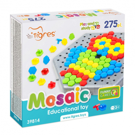 Мозаїка "Метелик" (275 дет.), Tigres. 39814