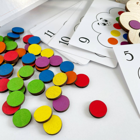 Дерев'яна гра сортер Диво хмаринка Познавалка 4000100  Poznavalka