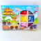 Термомозаїка Транспорт, 3D-фігурки, 4000 намистин, Fun Game Club, 40057