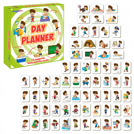 Набор магнитов Day planner Magdum ML4032-03 (Твой день, Планер, Расписание)