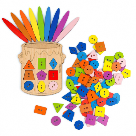 Дерев'яна гра Банка Познавалка