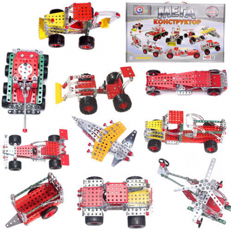 Конструктор металевий "Мегауніверсал ТехноК", 4364