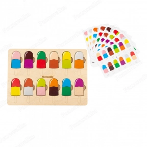 Деревянная игра Эскимо пазл Познавалка 4404400 Poznavalka