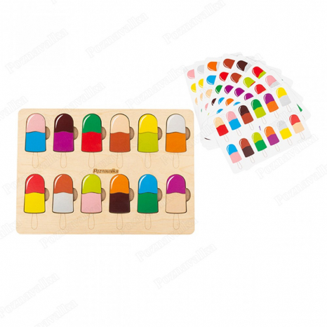 Деревянная игра Эскимо пазл Познавалка 4404400 Poznavalka