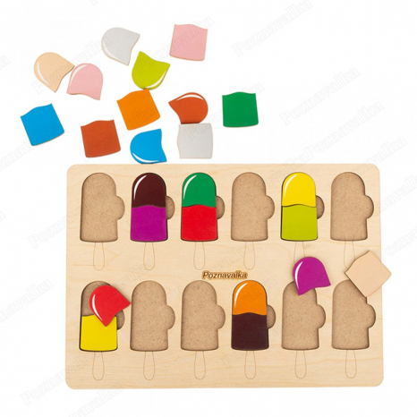Деревянная игра Эскимо пазл Познавалка 4404400 Poznavalka