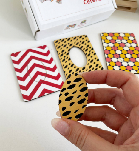 Деревянная игра Досточки Сегена второй уровень Познавалка