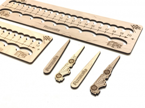 Линейка для счета до 20-ти Poznavalka