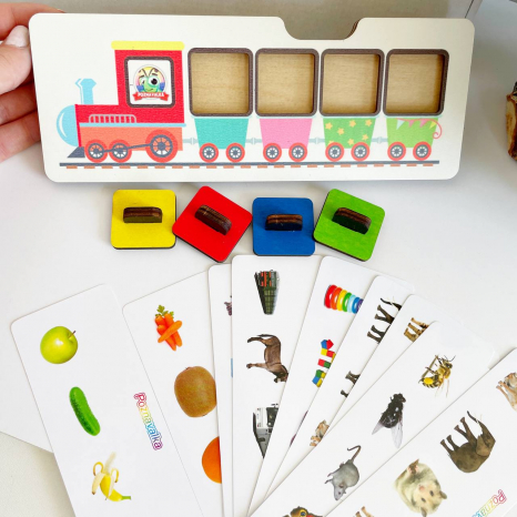 Дерев'яна гра Четвертий зайвий Познавалка 44091200  Poznavalka