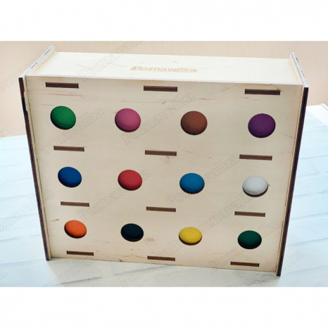 Дерев'яна гра Настільний комодик Познавалка 44093900 Poznavalka