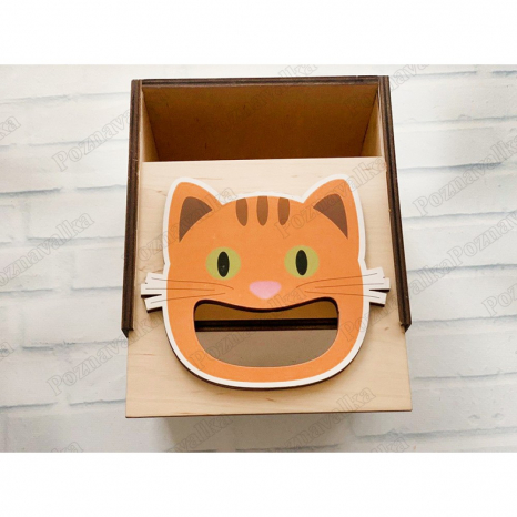 Деревянная игра Голодная кошка Познавалка 44094000 Poznavalka