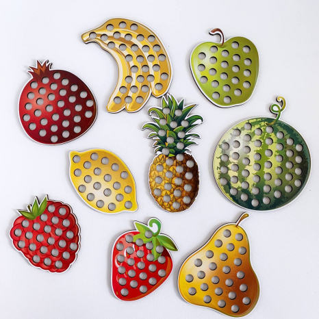 Деревянная игра сортер Фрукты и ягоды Познавалка 44095000 Poznavalka