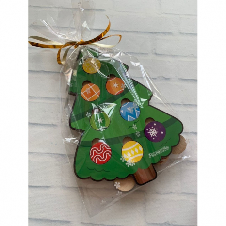 Дерев'яна гра сортер Прикрась ялинку Познавалка 44095600 Poznavalka