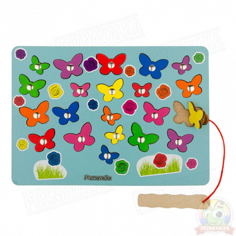 Дерев'яна гра сортер Злови метеликів Познавалка 44095900 Poznavalka
