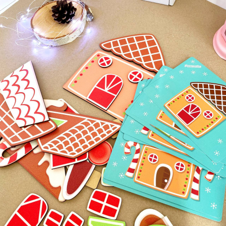 Дерев'яна гра Пряниковий будиночок Познавалка 44096200 Poznavalka