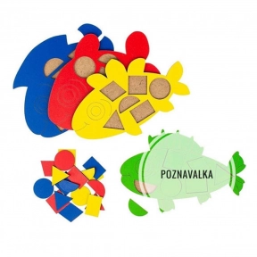 Дерев'яна гра Риби фігурні Познавалка 44097900  Poznavalka