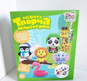 Набір для створення гіпсових магнітів "Творча майстерня "Звірята"