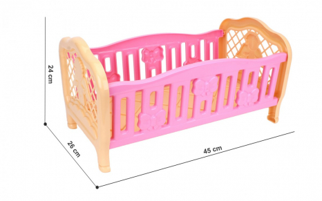 Игрушка Кроватка для кукол. Технок. арт.4494