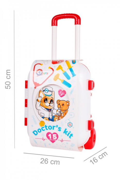Валіза "Маленький лікар" 4753 Технок (медичний набір лікаря)