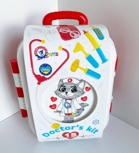 Чемодан "Маленький доктор" 4753 Технок (медицинский набор доктора)