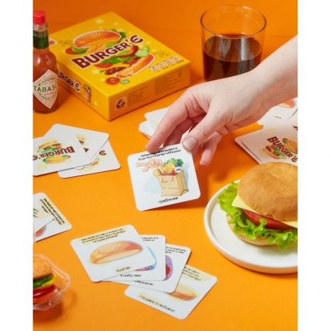Сімейна настільна гра  "Бургер'є" BombatGame