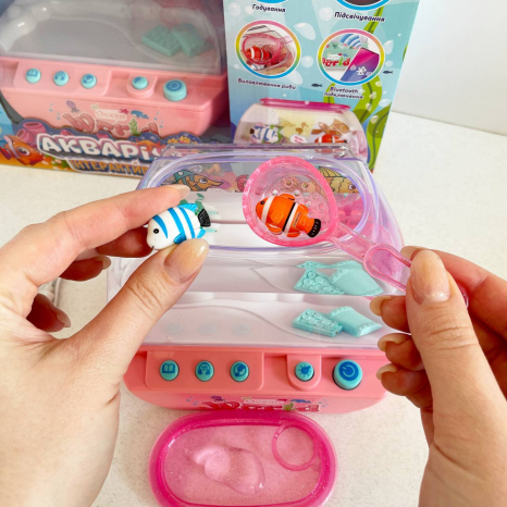 Детский игрушечный интерактивный музыкальный аквариум-ночник с подсветкой, сказки, песни, Bluetooth 