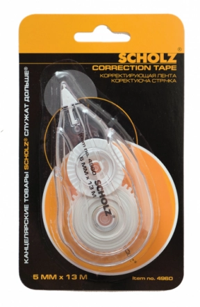 Корректор ленточный SCHOLZ 4960 5мм*13м
