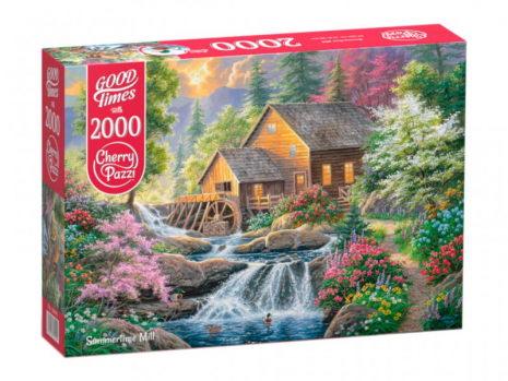 Пазли картонні 2000 елементів Млин CherryPazzi 50019