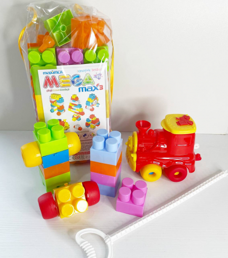 Конструктор блочний "Мега Макс №3" 59 деталей Maximus 5317