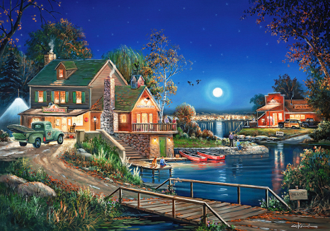 Пазл "Осінні спогади" (500 дет.) Castorland. 53421