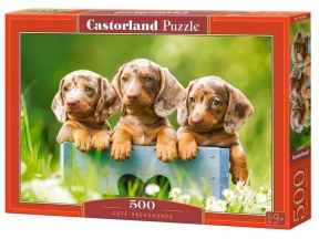 Картонні пазли Castorland 500 елементів (3605) Милі такси, 47*33 см